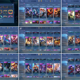 #244NF | Lv 72 - Heroes 69 Skins 121 . 1 Collector . 1 KOF . 3 Lightborn . 12 Epic Shop . 1 Transformers . 1 Sanrio . 2 MSC . 16 Special 2